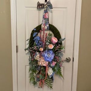 BLACK FRIDAY SALE Spring Floral Wreath